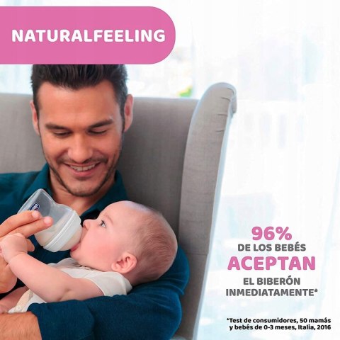 CHICCO BUTELKA ANTYKOLKOWA NATURAL FEELING 150ml CHICCO BUTELKA ANTYKOLKOWA NATURAL FEELING 150ml