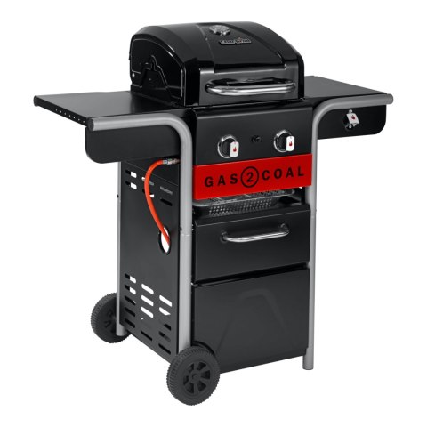 Char-Broil 140924 Gas2Coal 210 Hybrydowy grill gazowy, czarny Char-Broil 140924 Gas2Coal 210 Hybrydowy grill gazowy, czarny