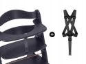 Krzesełko Hauck Alpha + Drewno Bukowe Dark Grey
