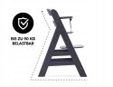 Krzesełko Hauck Alpha + Drewno Bukowe Dark Grey
