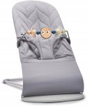 Babybjorn BLISS leżaczek 606024 Jasnoszary plus pałąk