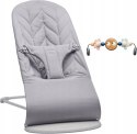 Babybjorn BLISS leżaczek 606024 Jasnoszary plus pałąk