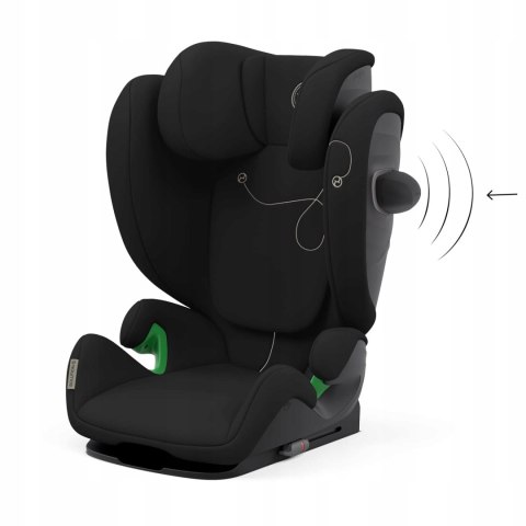 CYBEX Solution G i-Fix fotelik 15-50 Moon Black CYBEX Solution G i-Fix fotelik 15-50 Moon Black
