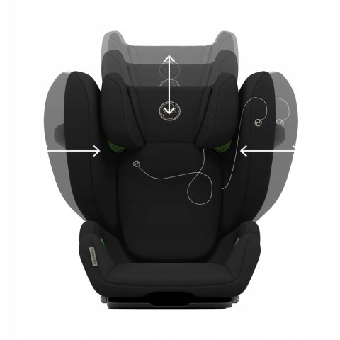 CYBEX Solution G i-Fix fotelik 15-50 Moon Black CYBEX Solution G i-Fix fotelik 15-50 Moon Black