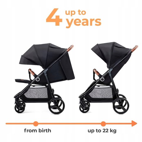 Wózek spacerowy 22kg LEKKI Kinderkraft GRANDE PLUS Wózek spacerowy 22kg LEKKI Kinderkraft GRANDE PLUS