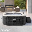 Intex Pure Spa 28450EX 4-miejscowy w kolorze łupkowo-szarym