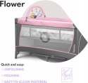 LIONELO Flower Łóżeczko Turystyczne Dla Niemowląt
