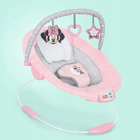 BRIGHT STARTS LEŻACZEK bujaczek Minnie Maus DISNEY BRIGHT STARTS LEŻACZEK bujaczek Minnie Maus DISNEY