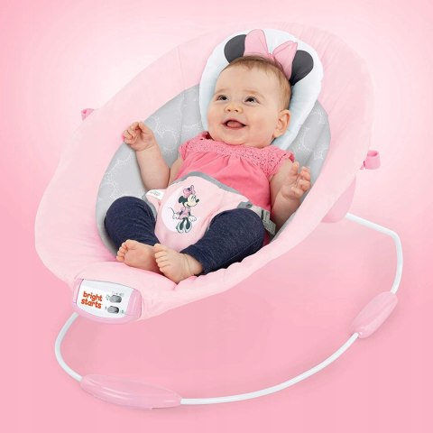 BRIGHT STARTS LEŻACZEK bujaczek Minnie Maus DISNEY BRIGHT STARTS LEŻACZEK bujaczek Minnie Maus DISNEY