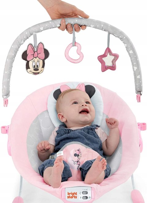 BRIGHT STARTS LEŻACZEK bujaczek Minnie Maus DISNEY BRIGHT STARTS LEŻACZEK bujaczek Minnie Maus DISNEY