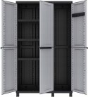 Terry Twist Black 102A wielofunkcyjna szafka ogrodowa 170x102x39cm