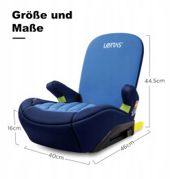 Fotelik Samochodowy LETTAS I-SIZE Isofix dla Dzieci 6-12lat, 125-150cm