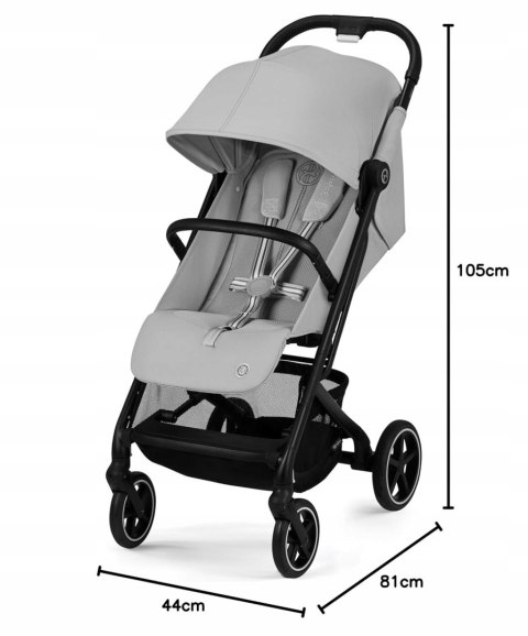 Cybex Gold Beezy wózek spacerowy Fog Grey Cybex Gold Beezy wózek spacerowy Fog Grey