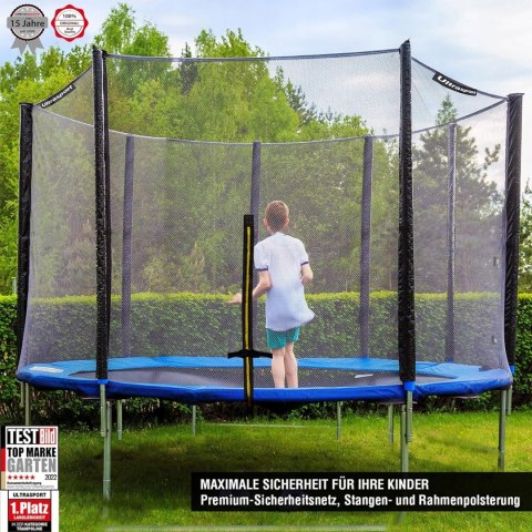 Trampolina ogrodowa Ultrasport 366 cm Trampolina ogrodowa Ultrasport 366 cm