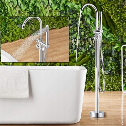 Bateria wannowa stojąca BuoQua System prysznicowy z termostatem Bateria wannowa stojąca BuoQua System prysznicowy z termostatem