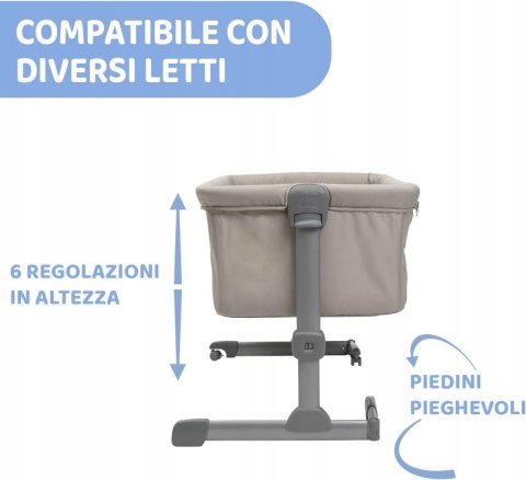 Chicco next2me Essential łóżeczko unisex, do 9kg Chicco next2me Essential łóżeczko unisex, do 9kg