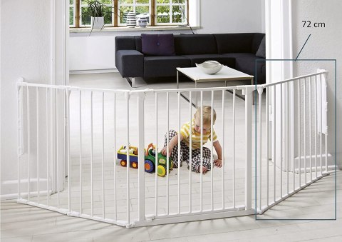 Baby Dan Flex przedłużenie bramki antracyt 72 cm Baby Dan Flex przedłużenie bramki antracyt 72 cm