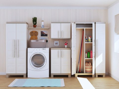 Szafka Keter Excellence Szafa Beżowa 45x182 cm Szafka Keter Excellence Szafa Beżowa 45x182 cm