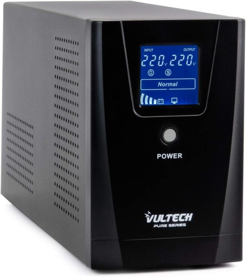 Zasilacz UPS Vultech UPS1500VA-PURE 1500 VA 1200 W Zasilacz UPS Vultech UPS1500VA-PURE 1500 VA 1200 W