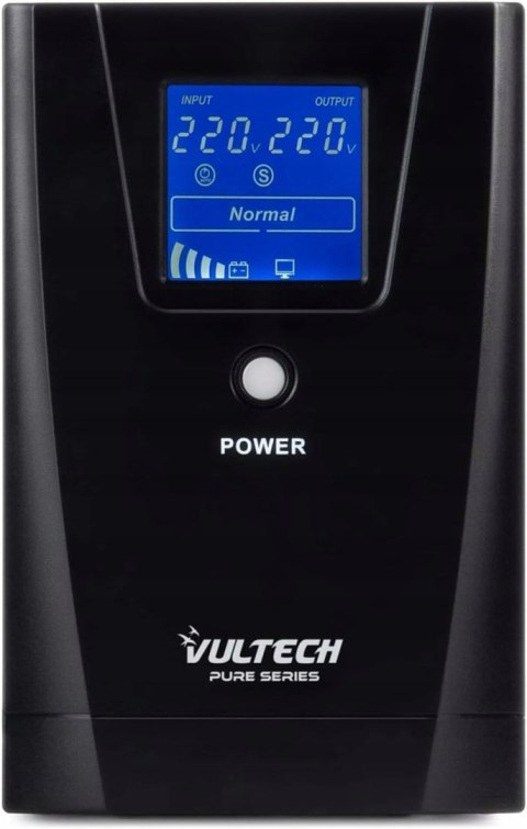 Zasilacz UPS Vultech UPS1500VA-PURE 1500 VA 1200 W Zasilacz UPS Vultech UPS1500VA-PURE 1500 VA 1200 W