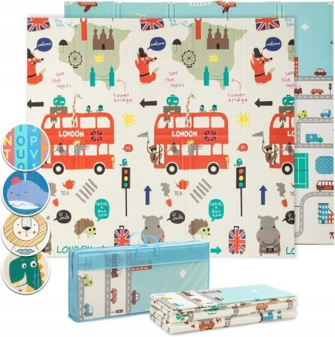 Babify Play Mat XL Składana mata dla dzieci 180x200cm Babify Play Mat XL Składana mata dla dzieci 180x200cm