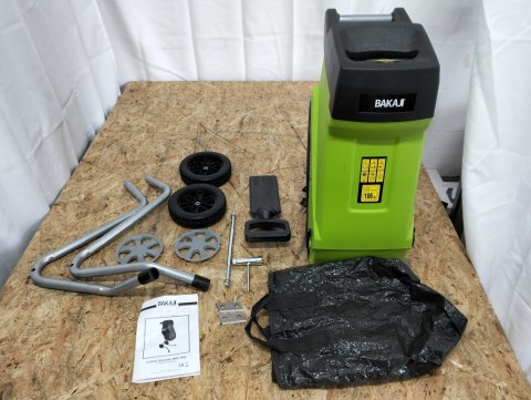 Bakaji Rozdrabniacz nożowy 2400W elektryczny Bakaji Rozdrabniacz nożowy 2400W elektryczny