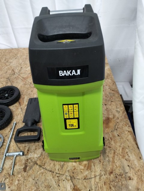 Bakaji Rozdrabniacz nożowy 2400W elektryczny Bakaji Rozdrabniacz nożowy 2400W elektryczny