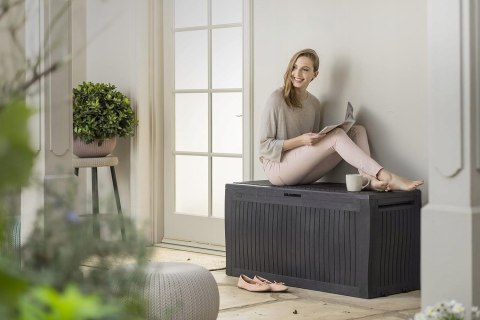 Keter Comfy Skrzynia Ogrodowa 270L czarna Keter Comfy Skrzynia Ogrodowa 270L czarna