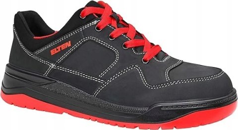 Półbuty ELTEN MAVERICK black-red Low ESD S3 r.45 Półbuty ELTEN MAVERICK black-red Low ESD S3 r.45