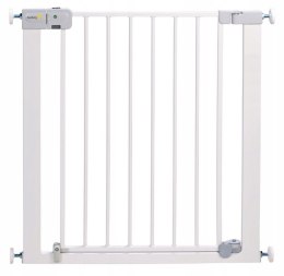 Barierka na drzwi, schody Safety 1ST rozporowa biel 73-80 cm