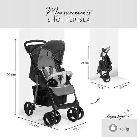 HAUCK SHOPPER SLX TRIO spacerówka+gondola+fotelik HAUCK SHOPPER SLX TRIO spacerówka+gondola+fotelik