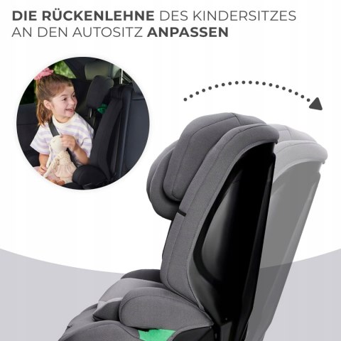 Kinderkraft Safety Fix 2 I-size fotelik dziecięcy 76-150 cm, 9-36 kg GREY Kinderkraft Safety Fix 2 I-size fotelik dziecięcy 76-150 cm, 9-36 kg GREY