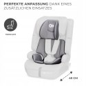 Kinderkraft Safety Fix 2 I-size fotelik dziecięcy 76-150 cm, 9-36 kg GREY
