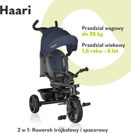 Lionelo Haari 2w1 trójkołowy rowerek do 25 kg