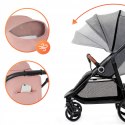 Wózek spacerowy 22 kg LEKKI Kinderkraft DUŻE KOŁA