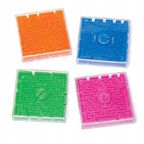3D łamigłówka Labirynt gra zręcznościowa Baker Ross 4szt. 3D łamigłówka Labirynt gra zręcznościowa Baker Ross 4szt.