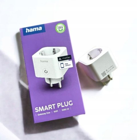 Gniazdo Elektryczne zdalnie sterowane Hama biały Gniazdo Elektryczne zdalnie sterowane Hama biały