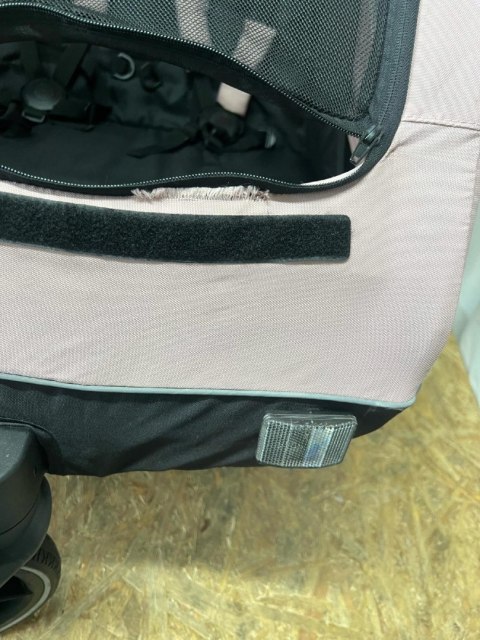 Hauck Przyczepa rowerowa 2w1 Buggy DRYK DUO rose Hauck Przyczepa rowerowa 2w1 Buggy DRYK DUO rose