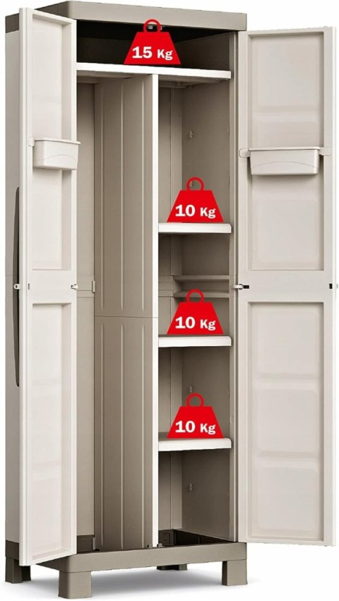 Keter Excellence Szafa, Beżowy, 45 x 65 x 182 cm Keter Excellence Szafa, Beżowy, 45 x 65 x 182 cm