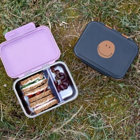 LASSIG Pudełko śniadaniowe dla dzieci Lunchbox ze stali nierdzewnej LASSIG Pudełko śniadaniowe dla dzieci Lunchbox ze stali nierdzewnej
