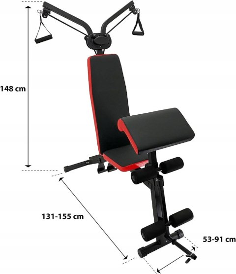 Wielofunkcyjna Ławka treningowa Ultrasport Wielofunkcyjna Ławka treningowa Ultrasport