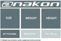 ANAKON TENDER ROWER MIEJSKI SKŁADANY 20" KOMPAKTOWY LEKKI