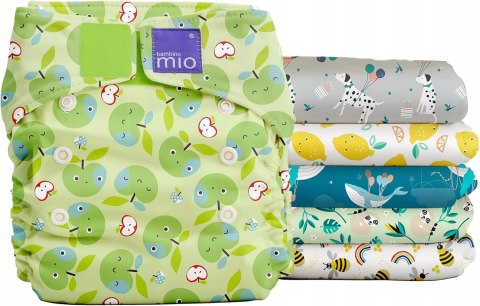Bambino Mio Miosolo zestaw pieluszek wielokrotnego użytku Bambino Mio Miosolo zestaw pieluszek wielokrotnego użytku
