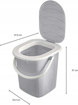 BranQ Przenośna toaleta kempingowa 22 l