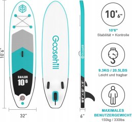 Deska SUP Goosehill Sailor 320 cm