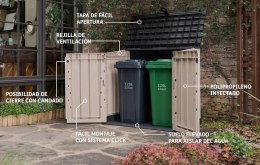 Domek Szafa Ogrodowa Narzędziowa Keter Store-It Out Midi