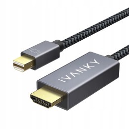 KABEL PRZEWÓD MINI DISPLAYPORT NA HDMI OPLOT 2M