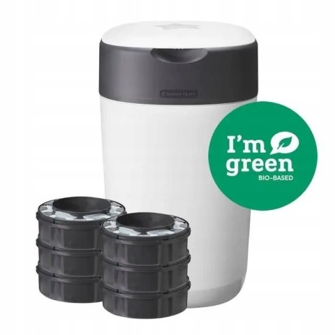 Kosz Tommee Tippee Twist and Click z 6 wkładami Kosz Tommee Tippee Twist and Click z 6 wkładami