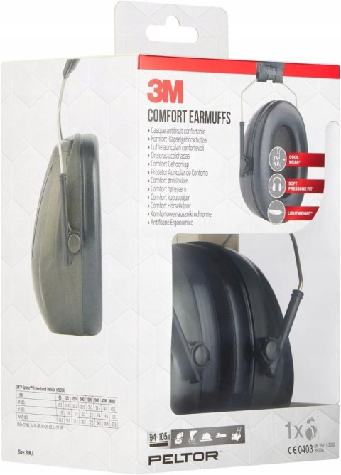 3M Peltor Optime ll H520A Nauszniki Ochronne 94-105 dB 3M Peltor Optime ll H520A Nauszniki Ochronne 94-105 dB