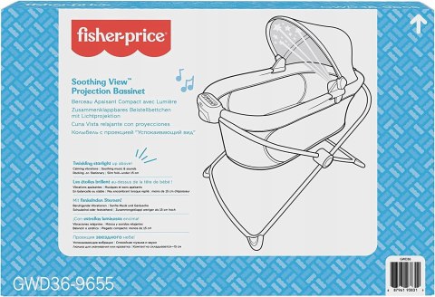 Fisher-Price łóżeczko Soothing view GWD36 Fisher-Price łóżeczko Soothing view GWD36